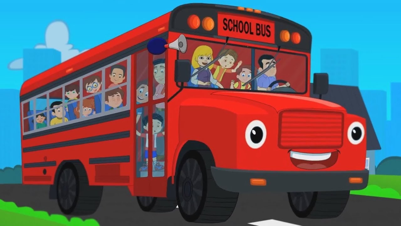 The Wheels On The Bus | Nursery Rhymes For Kids | Children Songs | Baby Rhymes