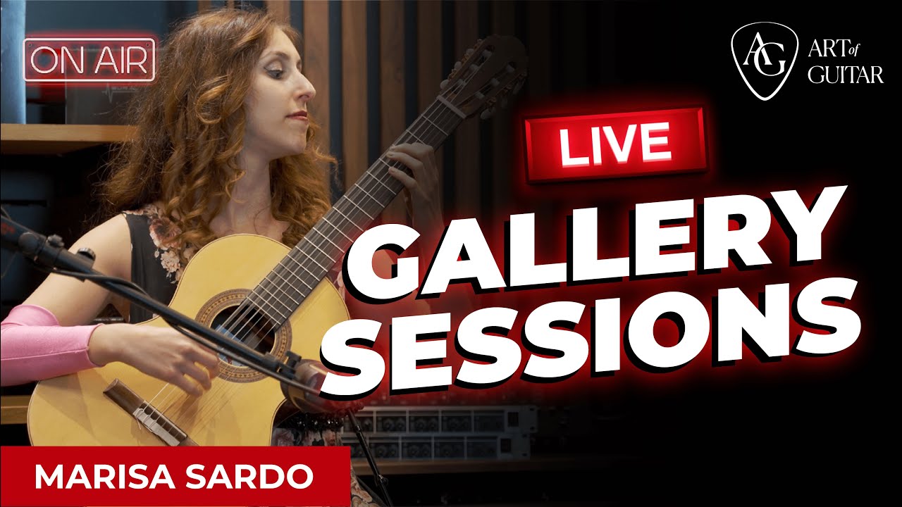 AOG Gallery Session with Marisa Sardo, award winning Classical Guitarist - Best Performance Ever!
