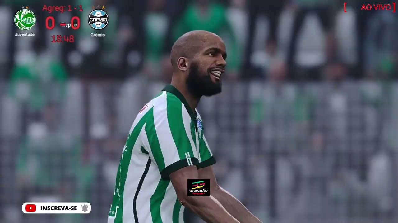 JUVENTUDE X GRÊMIO | AO VIVO COM IMAGENS DO GAÚCHÃO | ASSISTA AGORA | JOGO DE HOJE | DIRETO DO PES