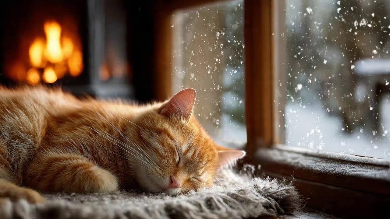 Soft Sunrise Jazz for Sleeping Cats 🐱 Peaceful Morning Warmth