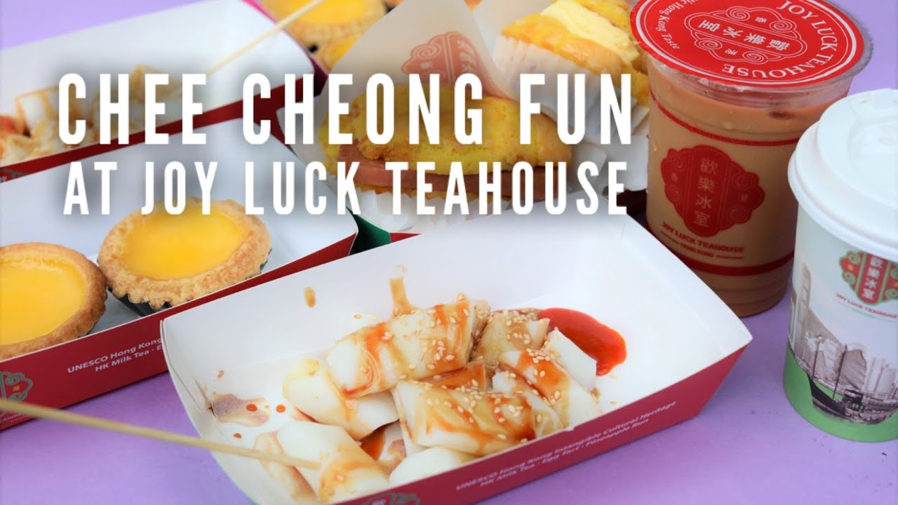 Joy Luck Teahouse - Hong Kong Food Kiosk With Chee Cheong Fun