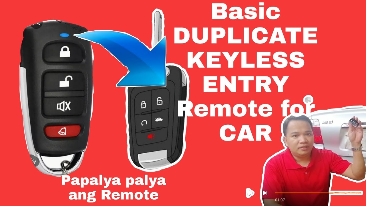How to duplicate Keyless Entry remote for car