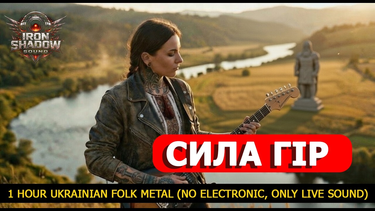 СИЛА ГІР | 1 Hour Ukrainian Folk Metal (No Electronic, Only Live Sound) | IRON SHADOW SOUND