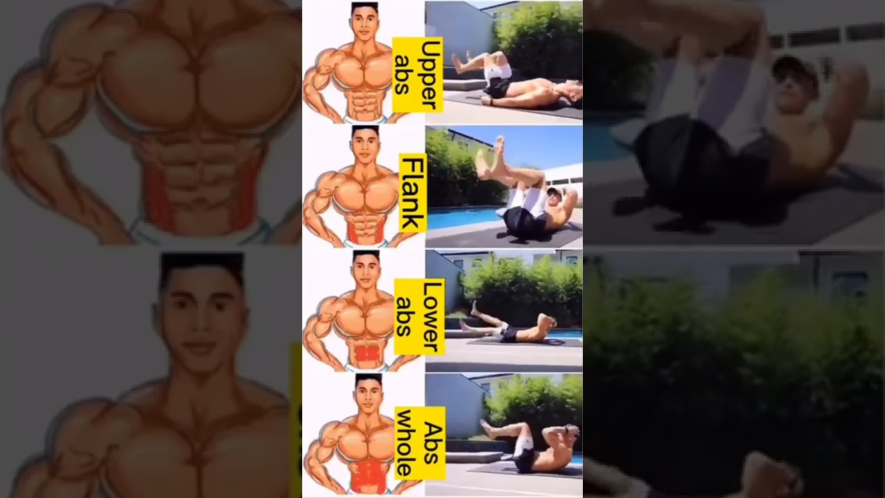 WEIGHT LOSS EXERCISE AT HOME FOR MEN/ chest - arms and 6 packs abs workout. 