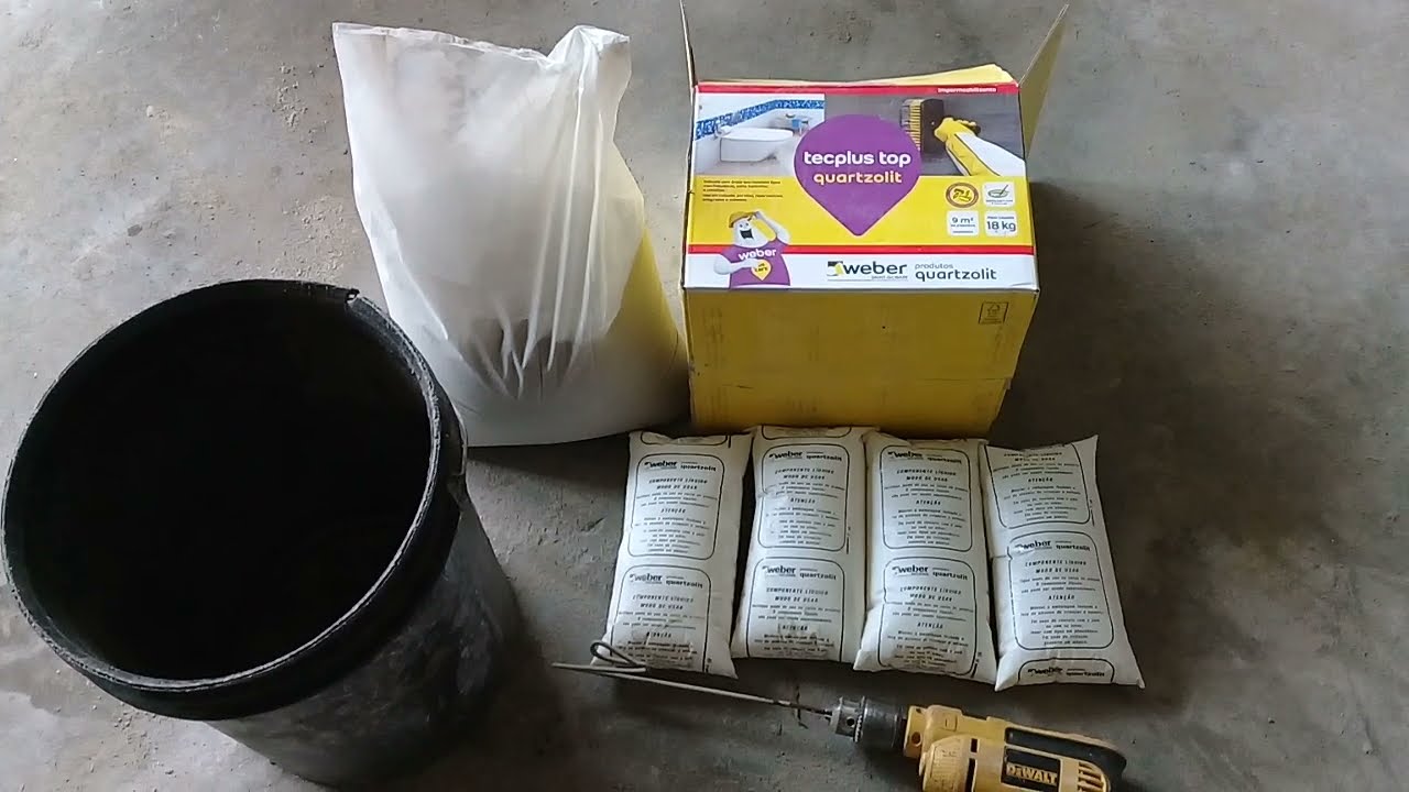 COMO PREPARAR O IMPERMEABILIZANTE TECPLUS TOP