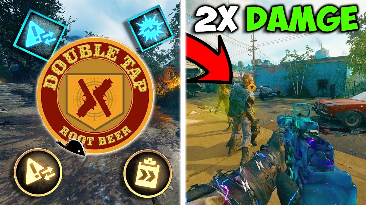 BO6 Zombies - The NEW DOUBLE TAP AUGMENT Is OVERPOWERED! (New Perk)