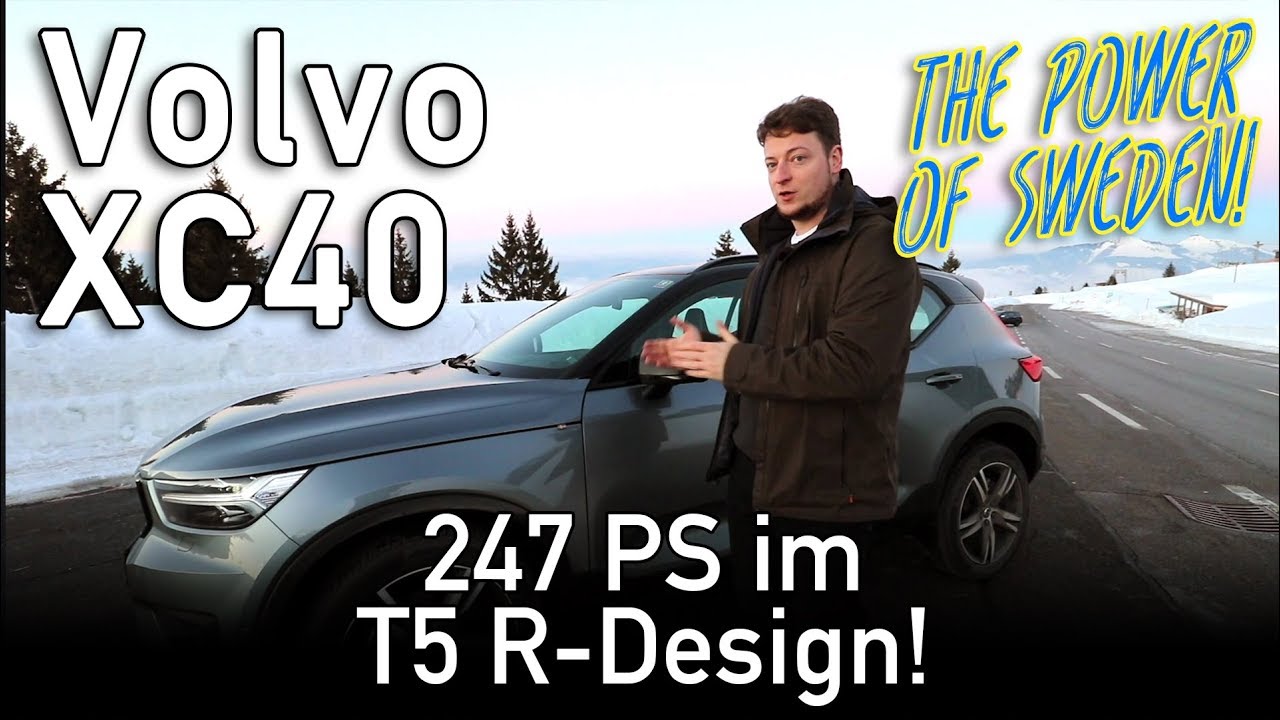 Volvo XC40 T5 R-Design - Schwedischer Kompakt SUV im Test, Review, Fahrbericht