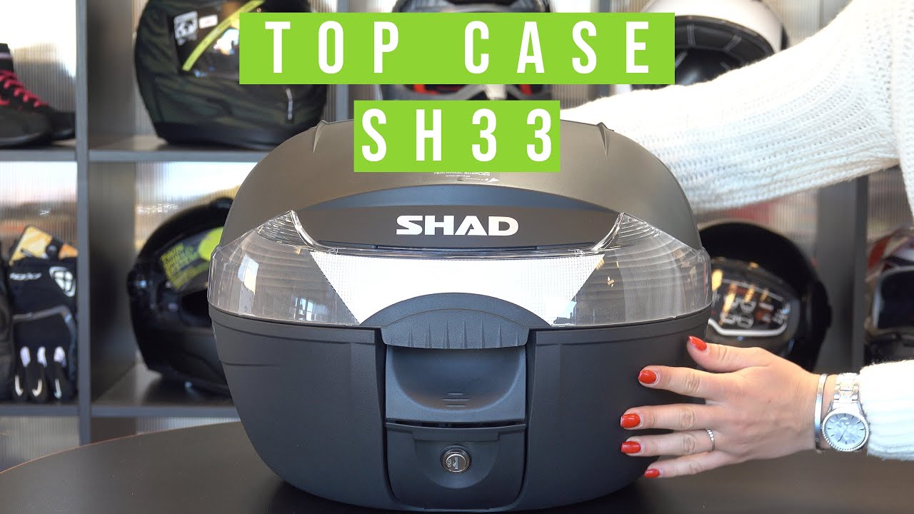 Présentation du Top Case SHAD SH33 par Street Moto Piece