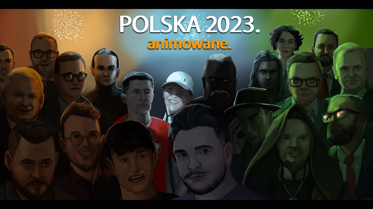 Polska 2023. Animowane.