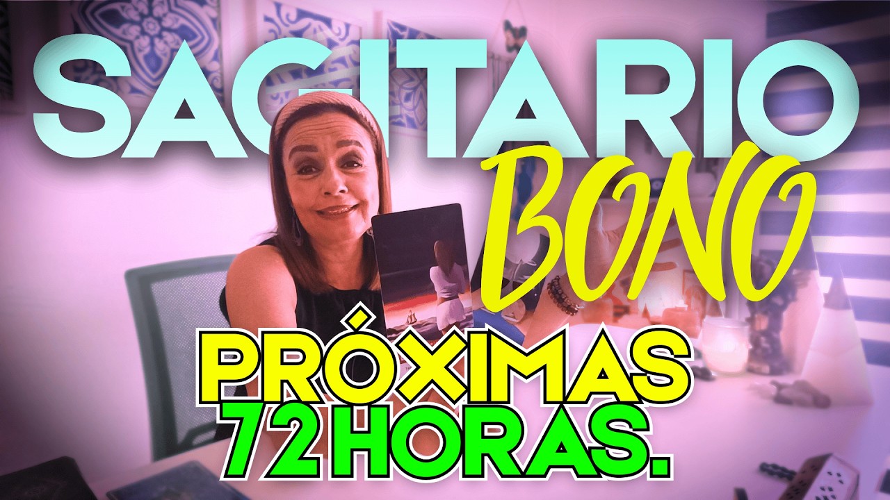 SAGITARIO 💫BONO💫 72 HORAS: En 3 DÍAS vivirás una REALIDAD de PELÍCULA😶 MILAGRRO‼️