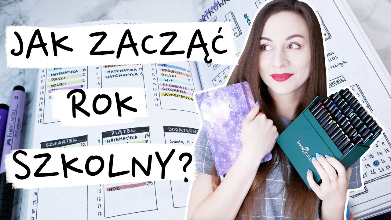 BACK TO SCHOOL Bullet Journal - Planowanie 2019/2020