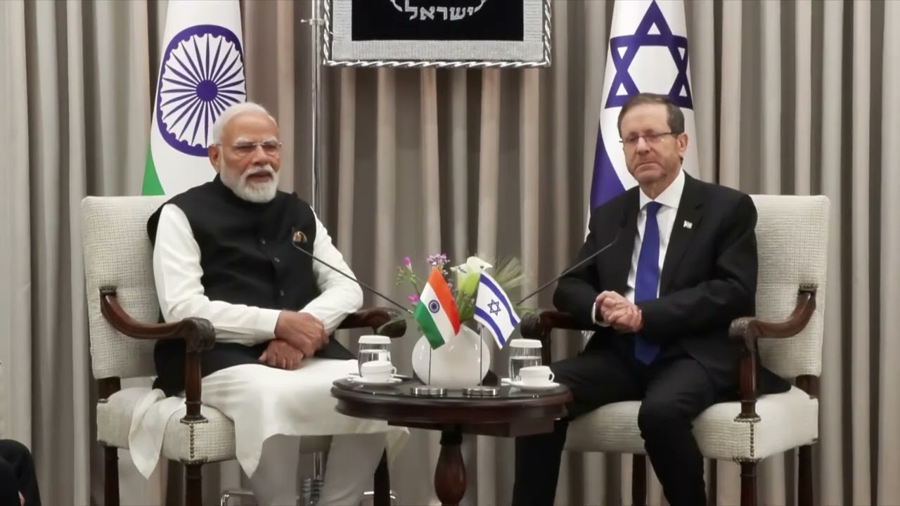 PM Modi Meets Israel President |Strengthening Strategic Partnership