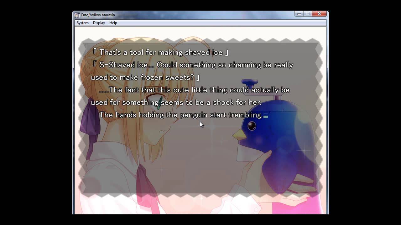Fate Hollow Ataraxia Penguin-Shape Shaved Ice Machine