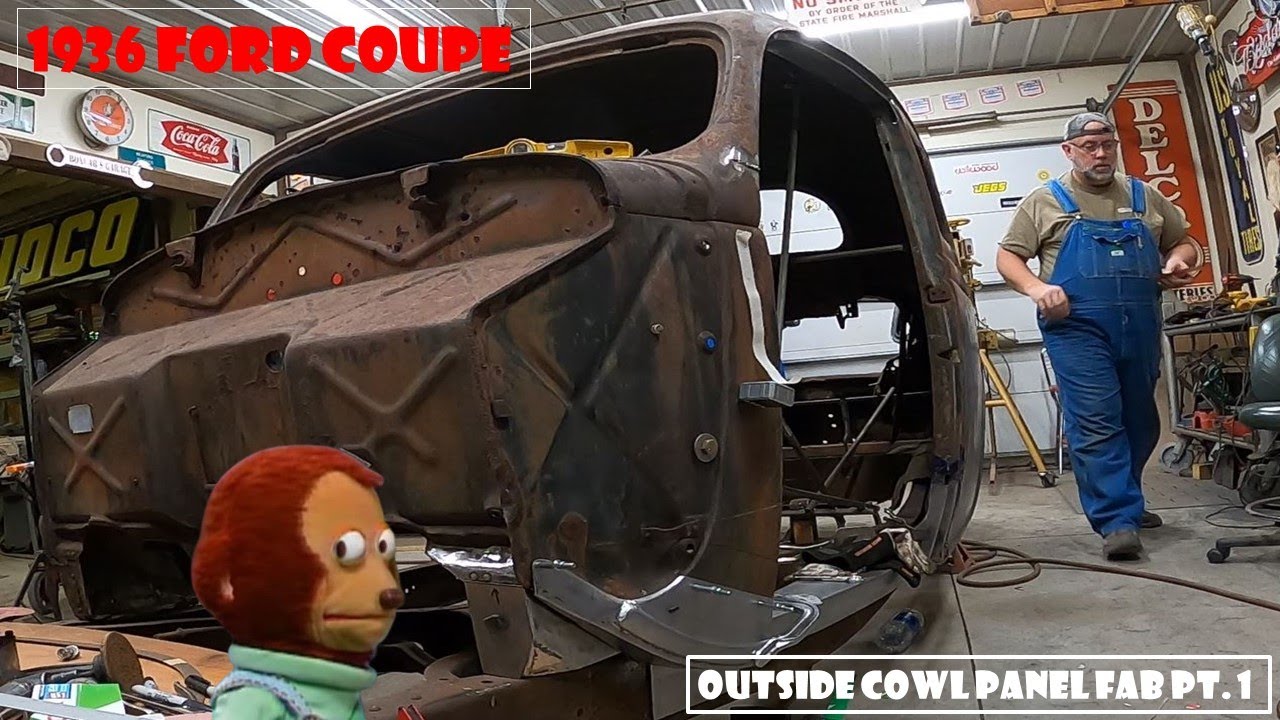 1936 Ford Coupe Outside Cowl Patch Fab
