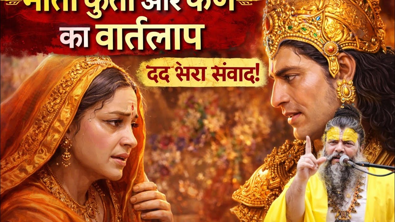 जब कृष्ण भगवान ने भेजा कुंती को कर्ण के पास गुप्त कथा महाभारत की प्रेमानंद जी महाराज