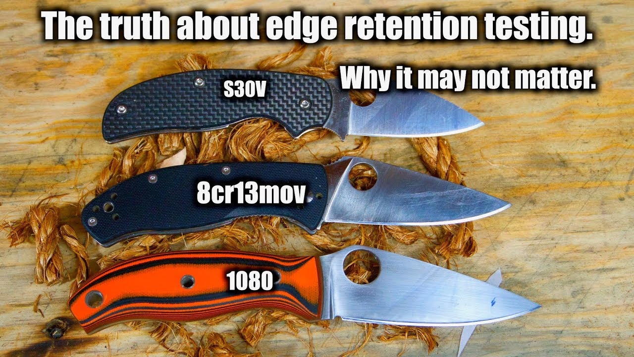 I've Discovered Something Strange. This Video WILL Be Controversial | Knife Edge Retention Testing