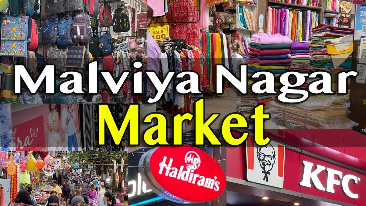 4K Malviya Nagar Market Full Tour | Walking In Malviya Nagar Market | MrFaha |