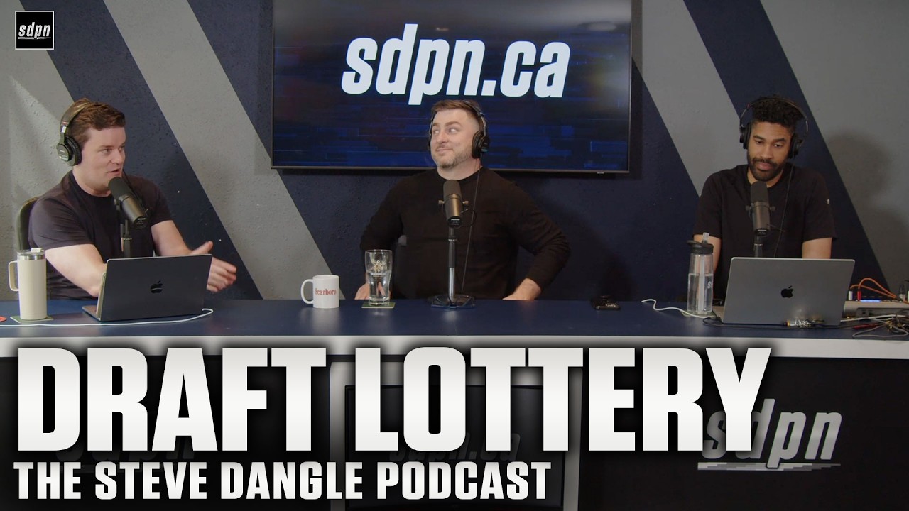NHL Draft Lottery Live | The Steve Dangle Podcast