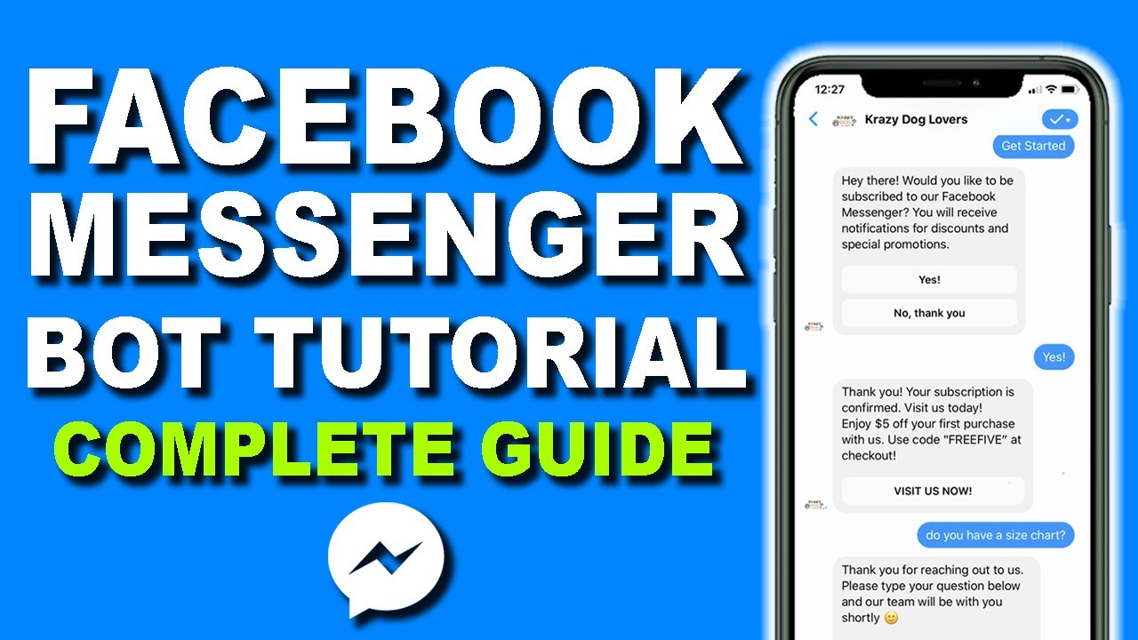 КАК СОЗДАТЬ БОТА ДЛЯ FACEBOOK MESSENGER | УЧЕБНОЕ ПОСОБИЕ MANYCHAT 2022