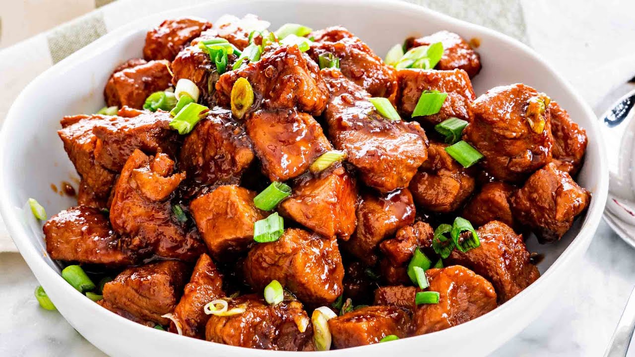 Braised Pork With Sweet Soy Sauce