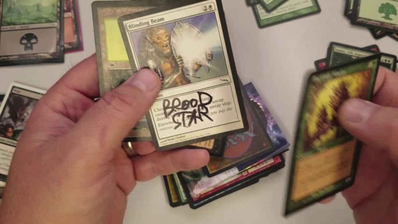 Magic: The Gathering Unlimited cards from Goodwill on Ebay Mystery Box, My First Video!