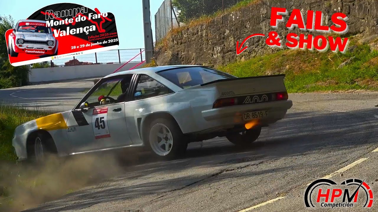 Rampa Monte Do Faro Valença 2025 - FAILS & SHOW