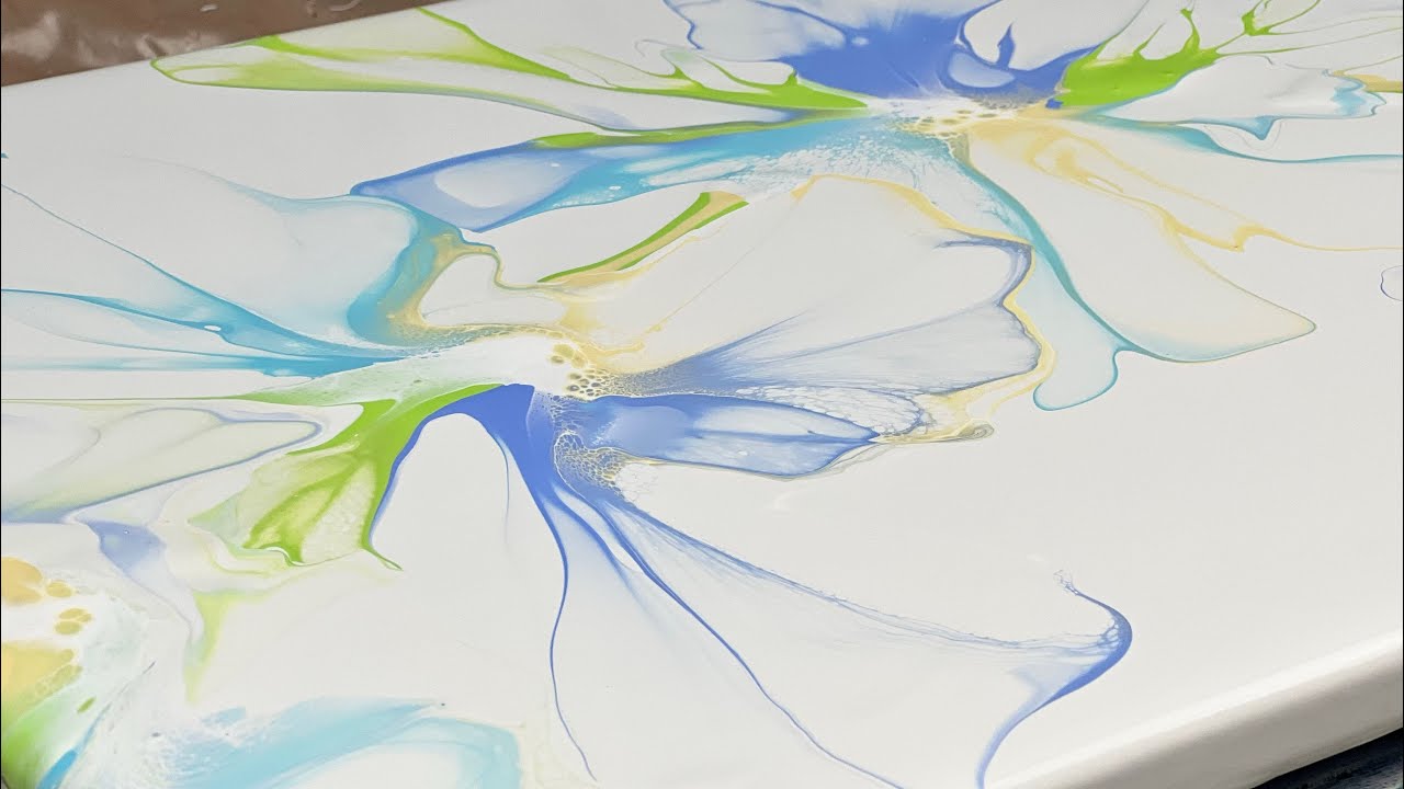 Spring Dutch Bloom Blowout 🐣 Paint Pouring Pastels