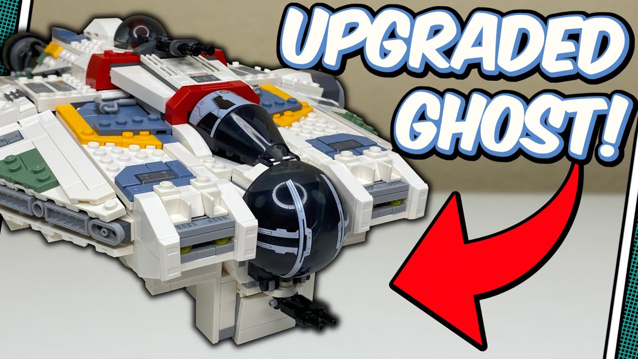 LEGO 75357 Ghost & Phantom 2 Modifications - Better Interior, Cargo Bay, Phantom 2 Upgrades, & MORE!