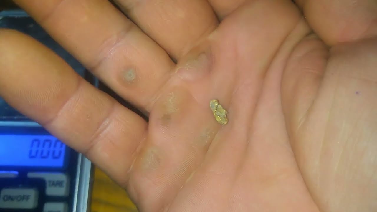 TX 850, até que DISTÂNCIA pega uma PEPITA de OURO com 0,86 gramas enterrada.!!! teste detector