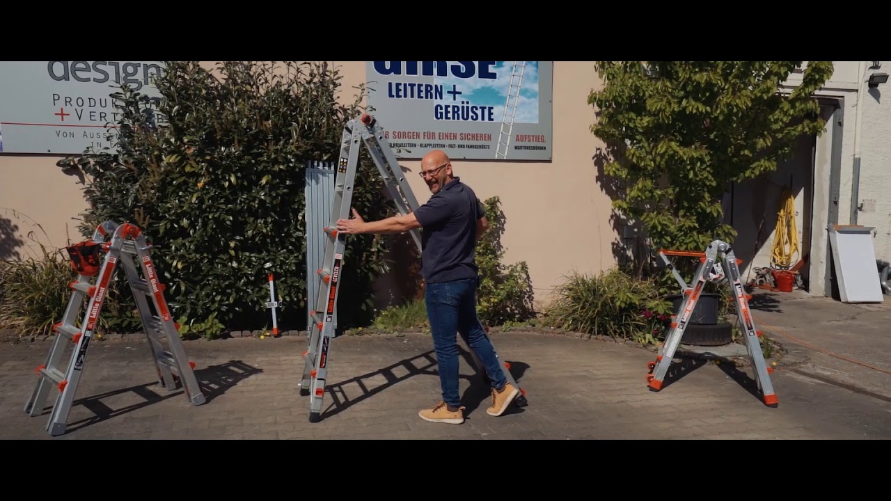 Little Giant Teleskopleiter Leveler vs Classik und Revolution