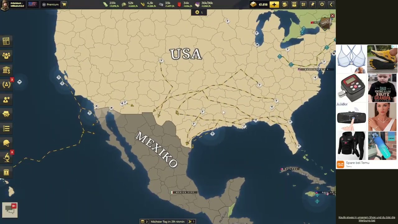 USA Vorbereitung auf Mexiko Invasion call of war #callofwar