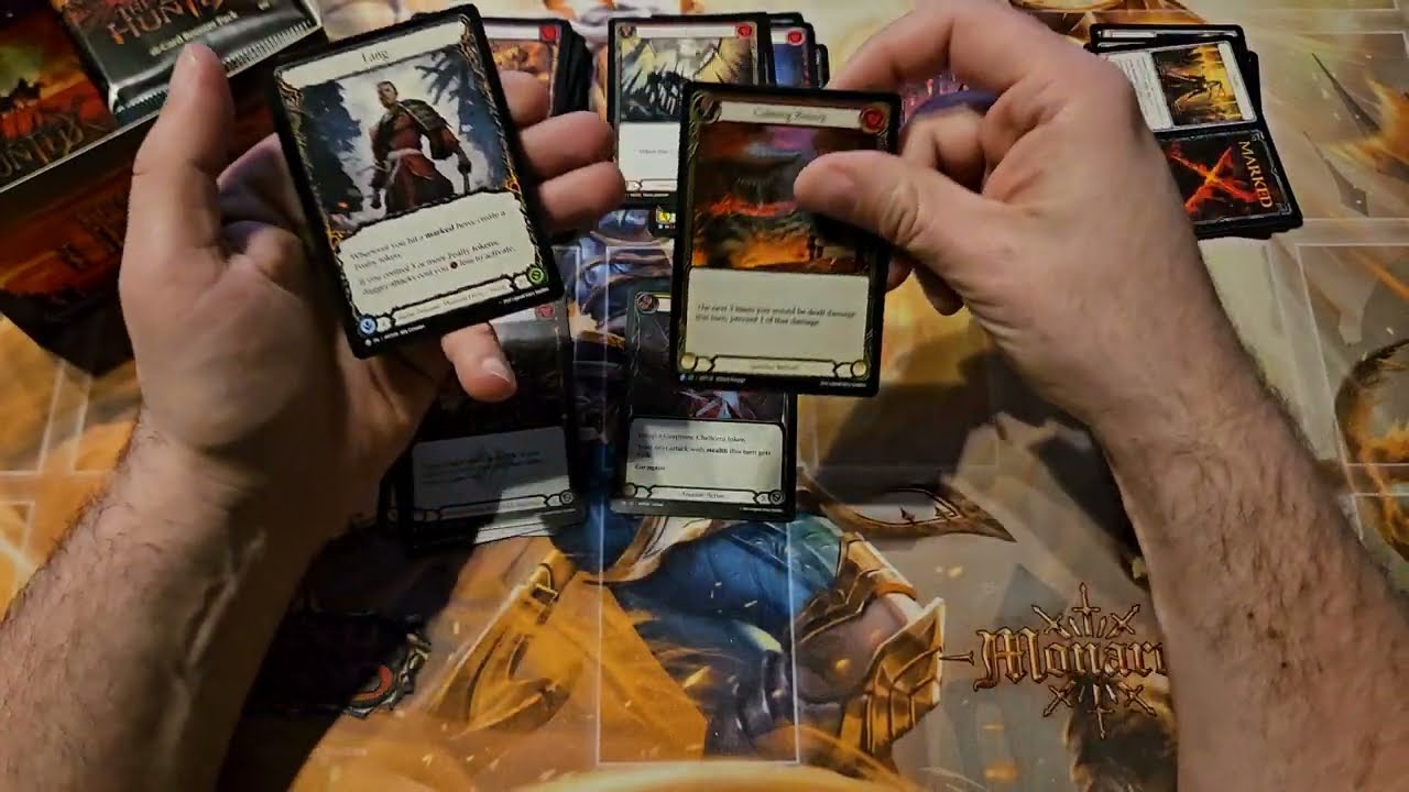 FaB - The Hunted - Box 3 of the case deals a little damage