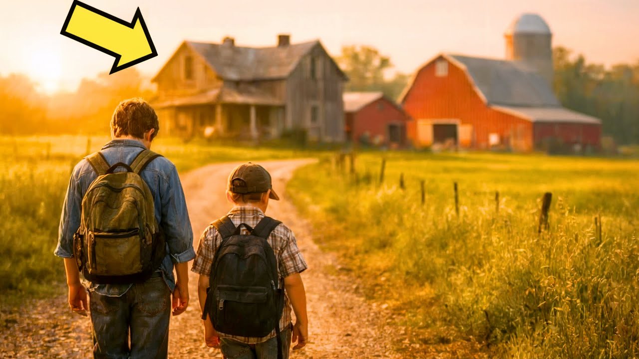 SIBLINGS FLEE ORPHANAGE TO ABANDONED FARM… WHAT THEY FIND CHANGES THEIR LIVES