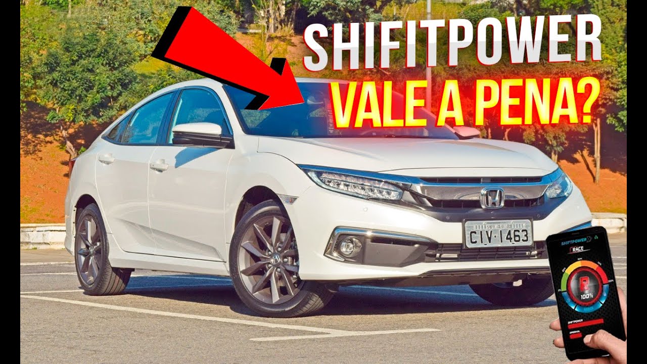 Fiz o teste do ShiftPower no meu Civic Touring 🔥