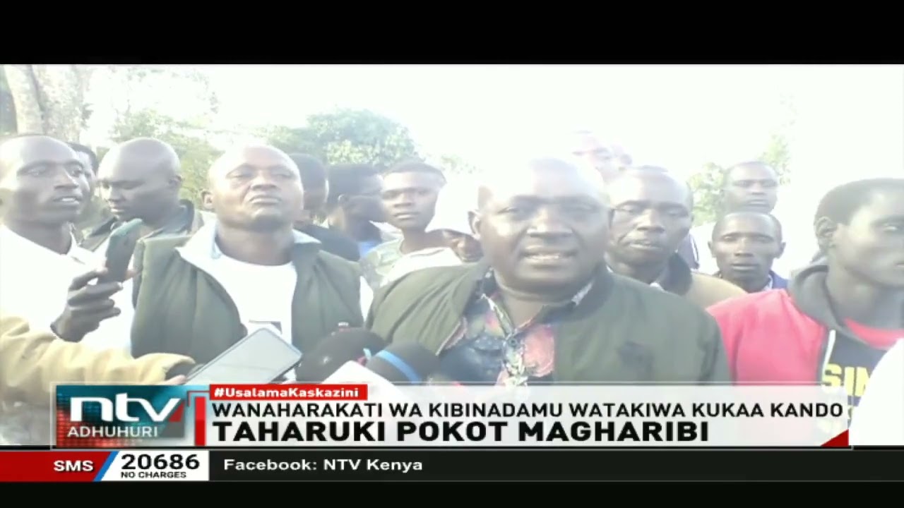 Pokot Magharibi: Wanaharakati wa kibinadamu watakiwa kukaa kando