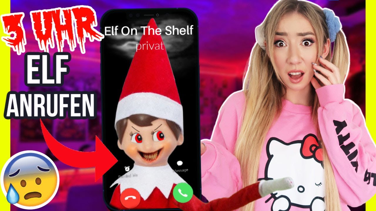 FRAGE niemals ELF on the SHELF 3 Uhr Nachts über FACETIME ob Du auf der UNARTIGEN Weihnachtsliste bi