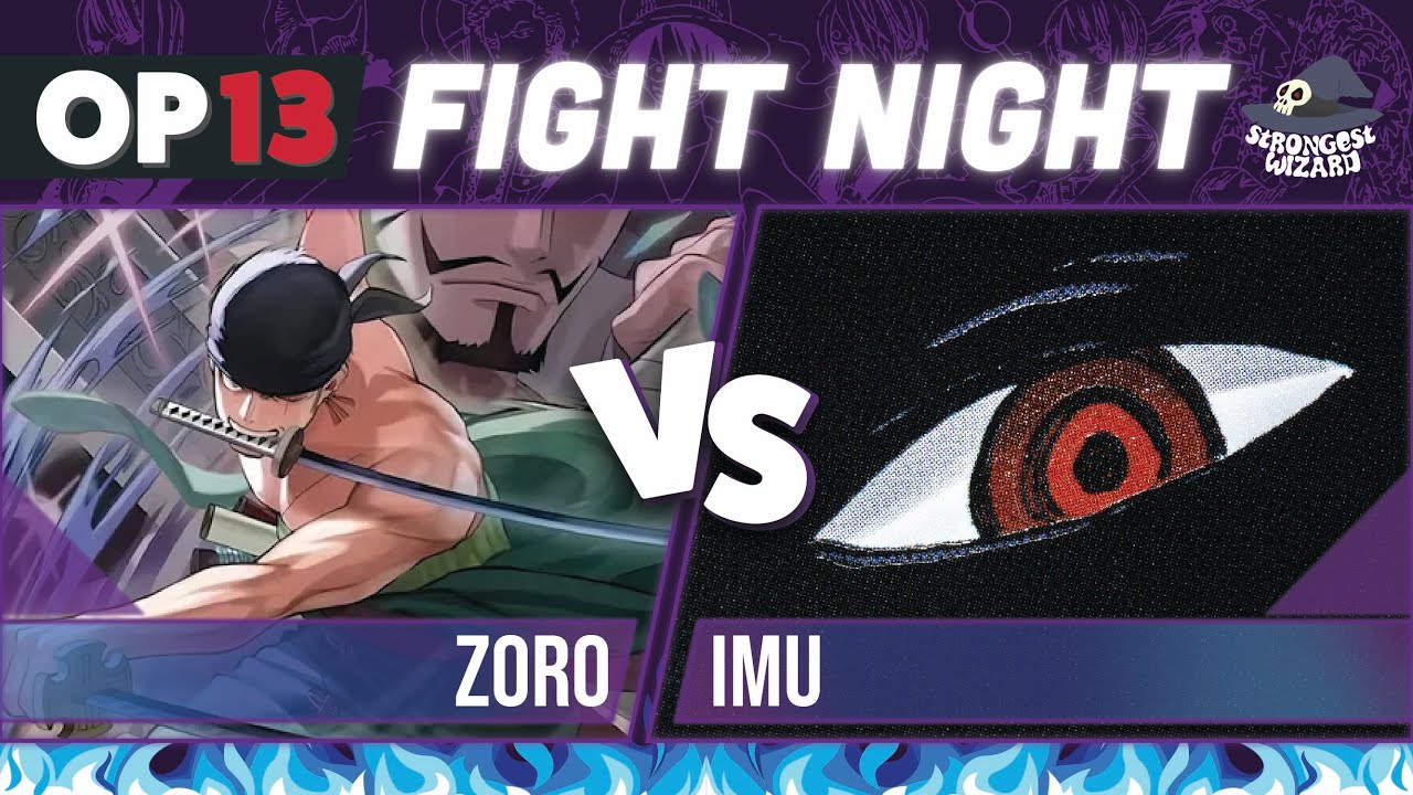 Zoro vs Imu: One Piece Card Game: матч OP13