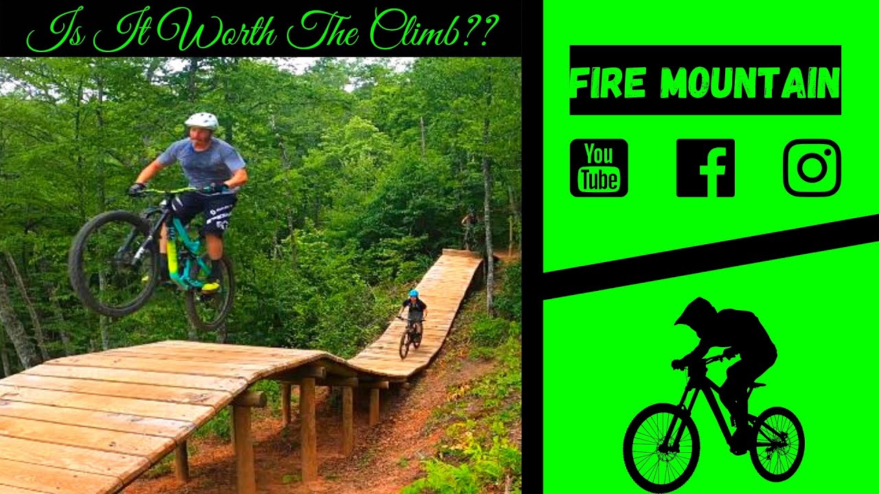 Fire Mountain... Is It Worth The Climb? Plus Biking With Bobo Challenge?!?! #MTBFreeks #FireMountain