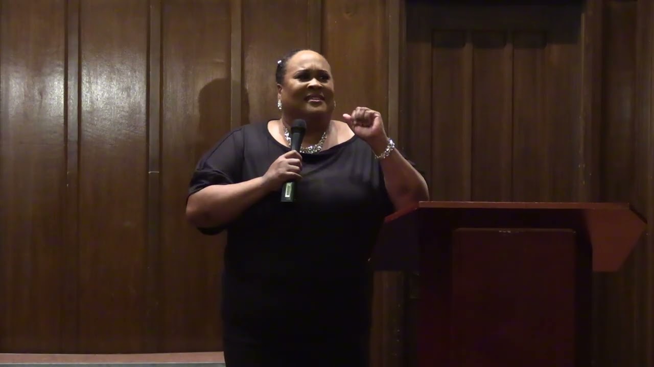 Rose Wallace-Croone talks and sings at Washington State Black Legacy Institute first anniversary