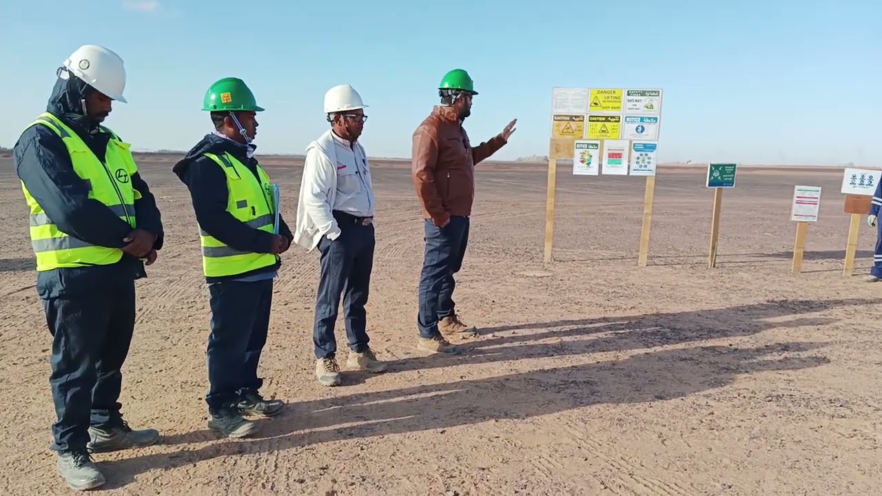 Safety Tbt Work At Height Tabuk Saudi Arabia