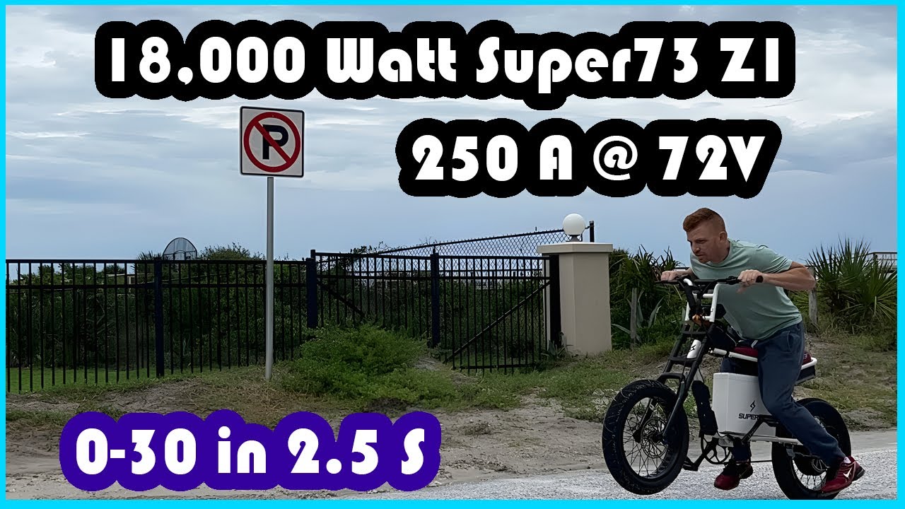 Super73, that can out launch cars.