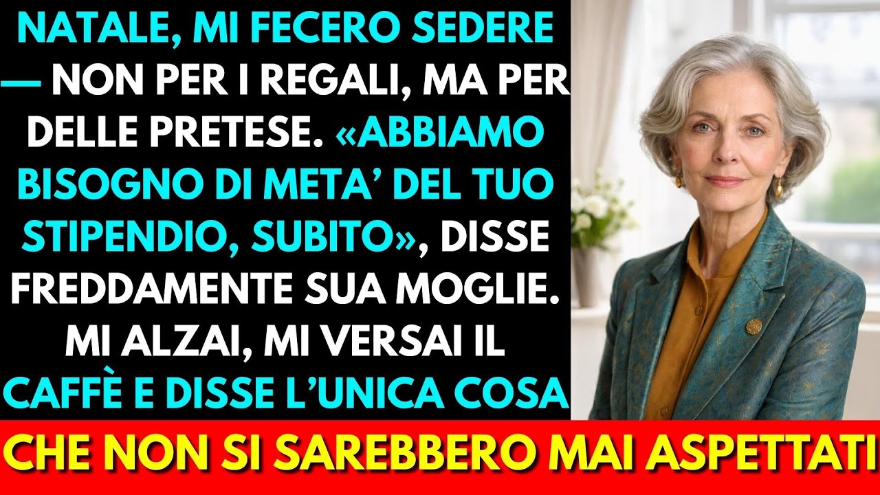 A Natale Mio Figlio E Sua Moglie Hanno Chiesto Met&agrave; Del Mio Stipendio &mdash; Non Erano Pronti