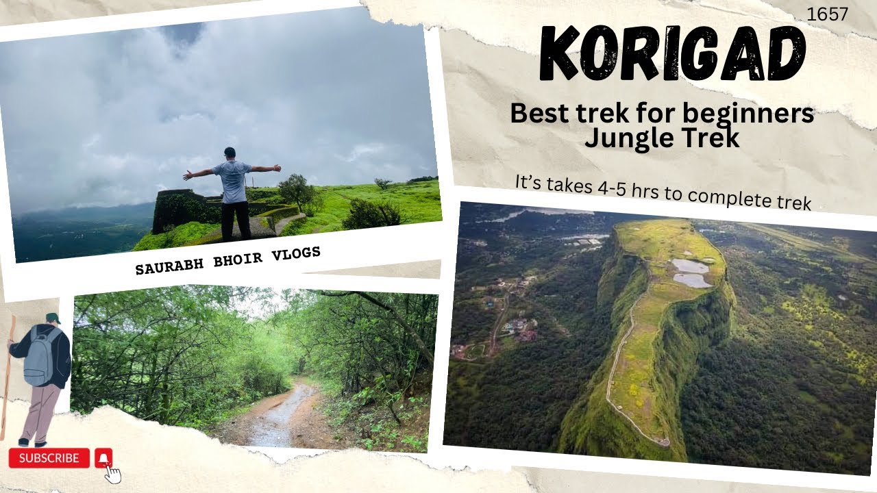 कोरीगड . Korigad | Best trekking place near lonavla | Jungle Trek | Saurabh Bhoir