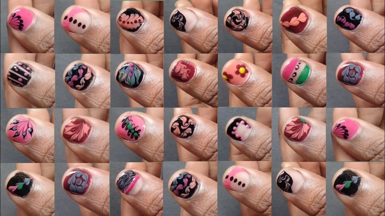 19+ Easy & Elegant Nail Art Design at Home 💅 | Simple Nail Art for Beginners
