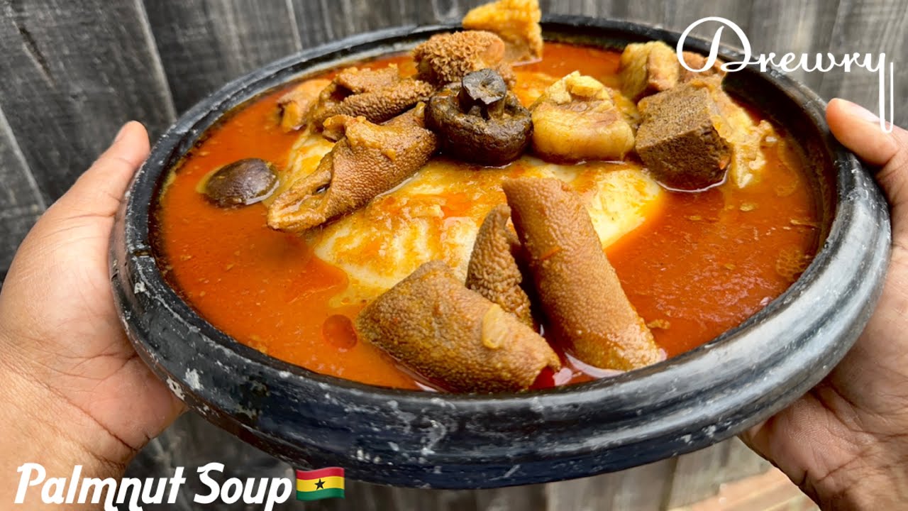 Простые ингредиенты, БОЛЬШОЙ вкус! Рецепт ганского супа из пальмовых орехов.