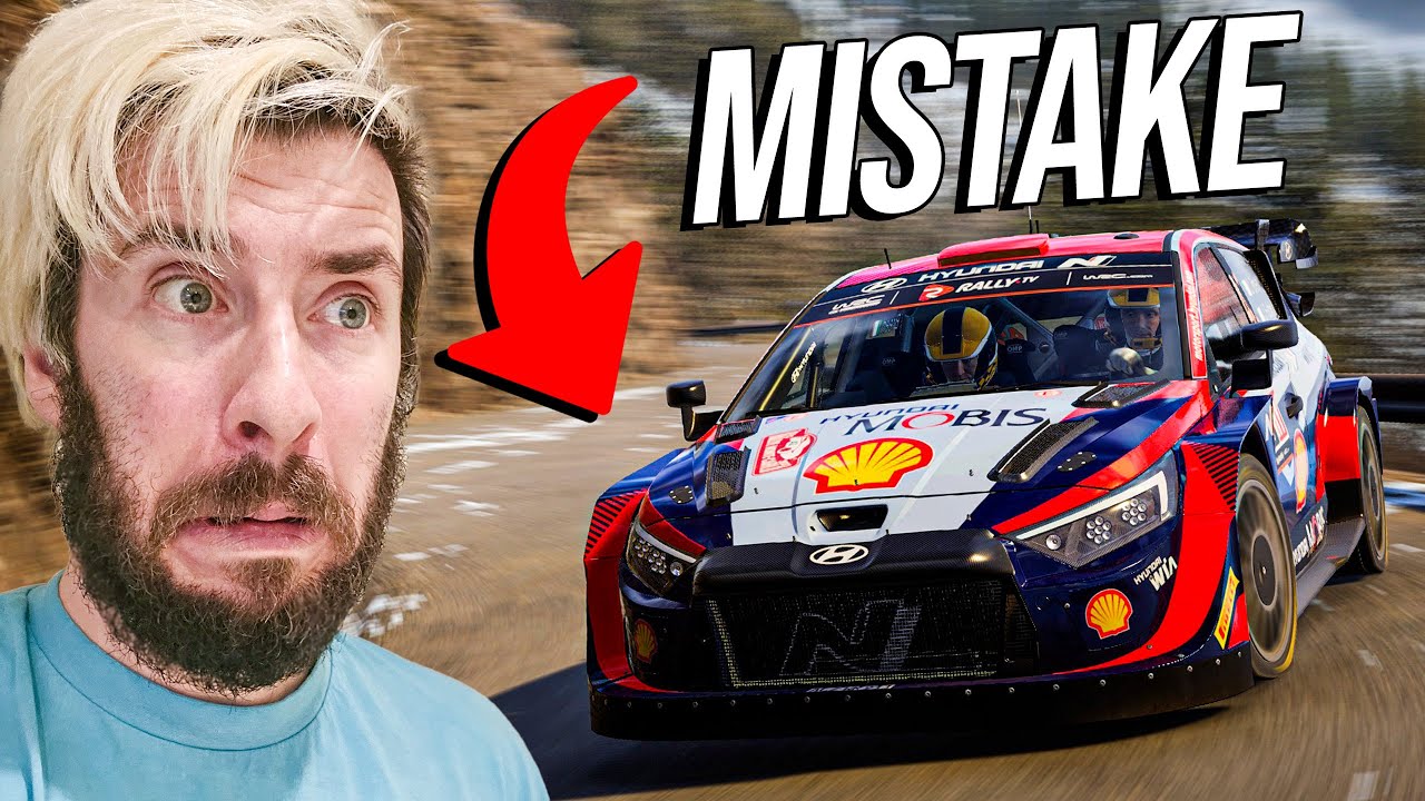 Я принял участие в официальном ралли WRC Монте-Карло... Все прошло не очень хорошо.