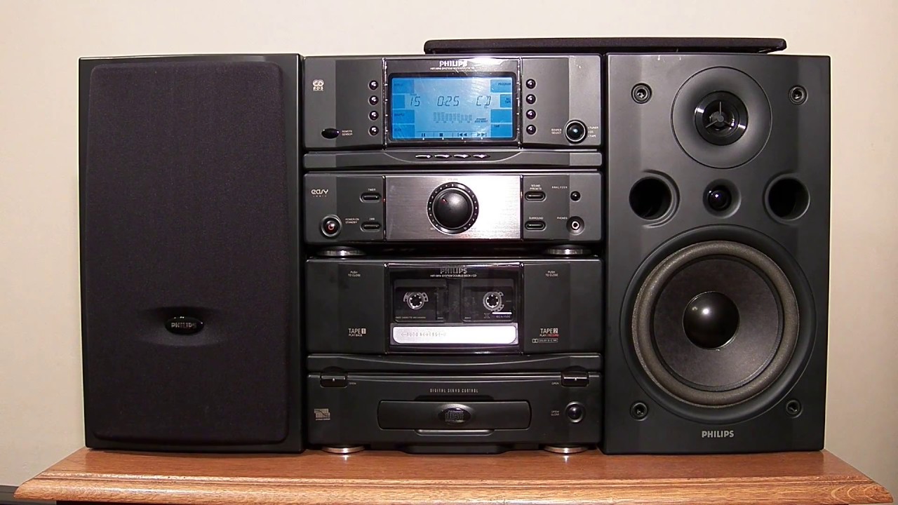 Philips FW76/22B & FB76/20 stereo system