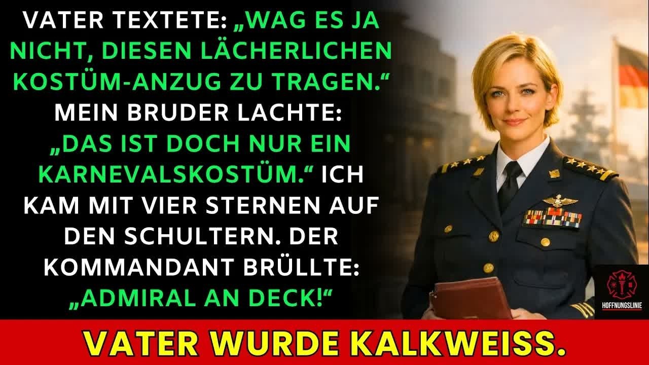 Vater verspottet meine Militärhochzeit – bis 150 Soldaten salutieren…