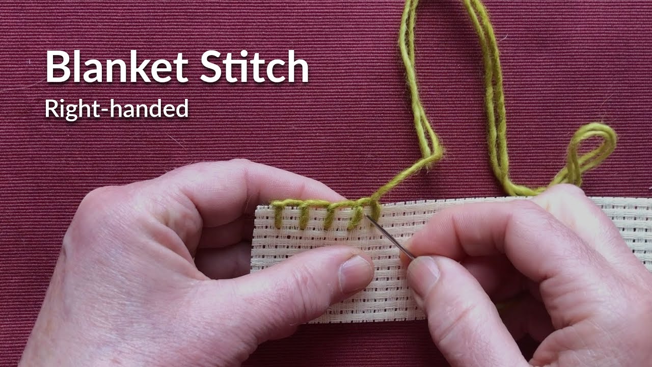 Как сделать обметочный шов (для правой руки)