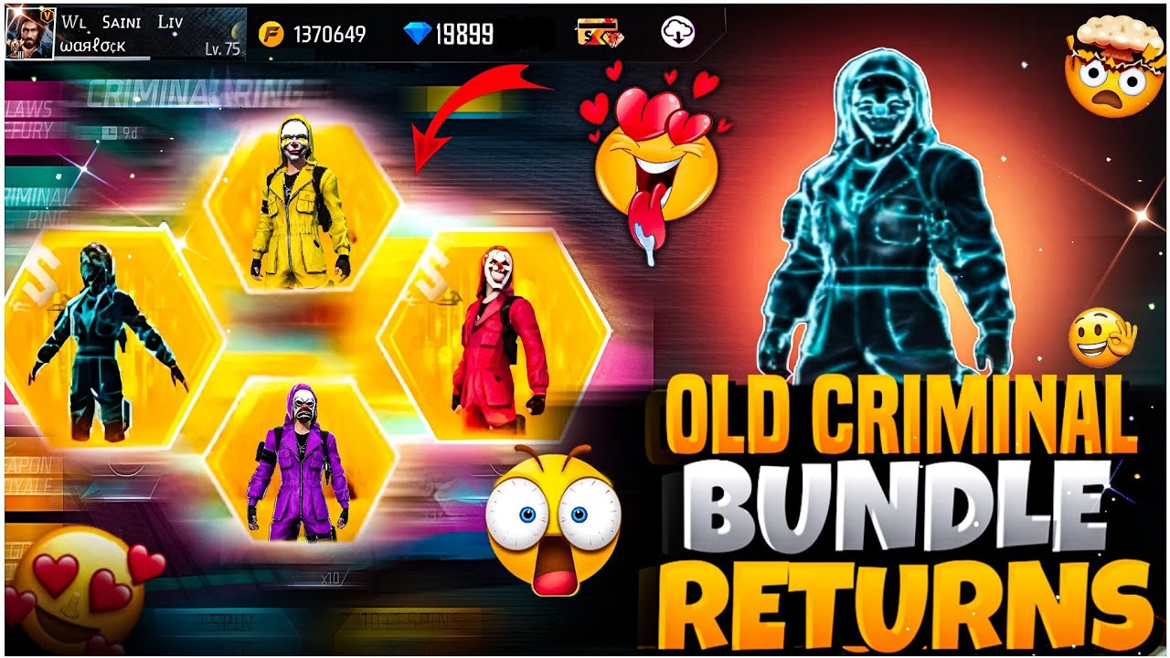CRIMINAL RING EVENT SPIN ME KITNA DIAMOND LAGEGA | GHOST CRIMINAL BUNDLE KITNE DIAMOND MEIN NIKALEGA